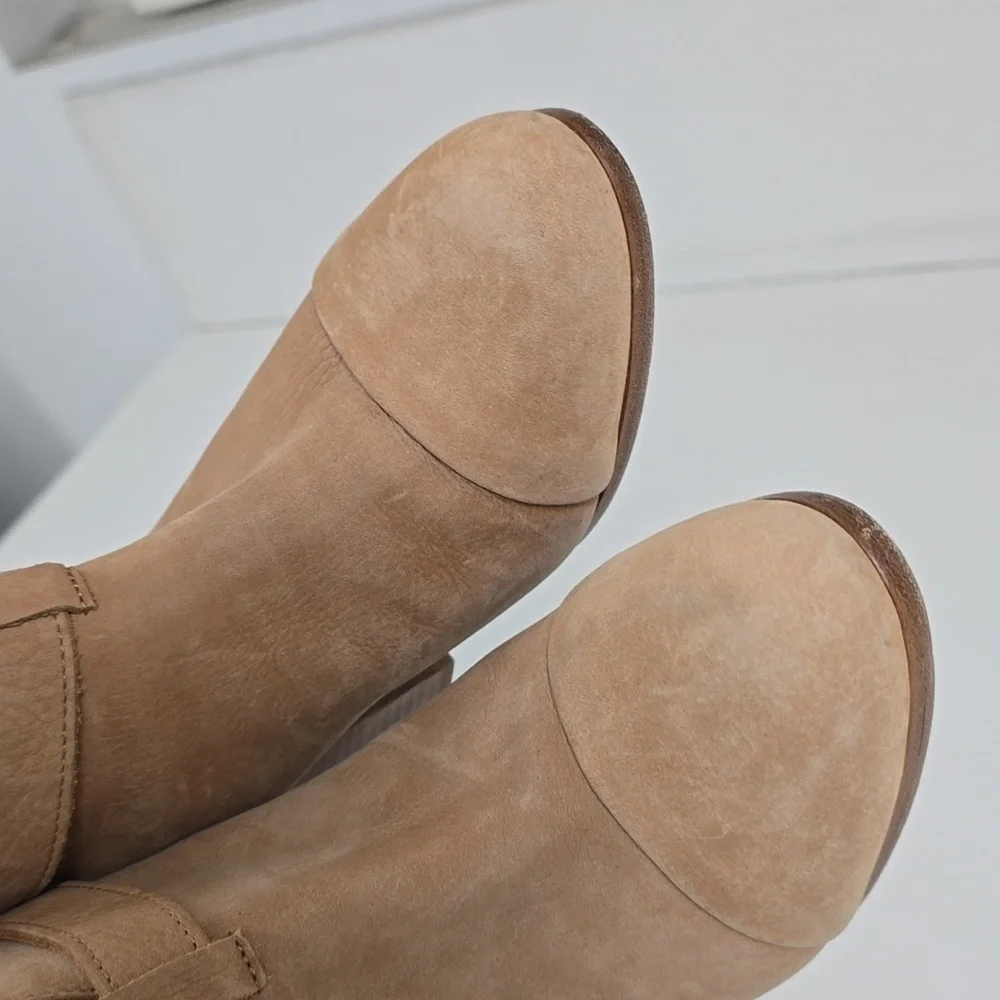 Rag & bone suede espresso Harrow boots
